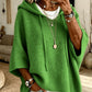 🎁2026 NEW - 50% OFF👚Oversized Knit Hoodie with Drawstring