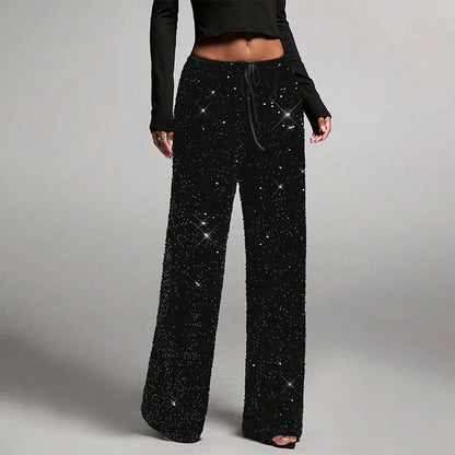 🛍️🔥Last Day Special Price £28.99!!👖Women's Elastic Waist Straight-Leg Pants