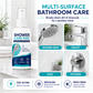 ⏳🏆LAST DAY SALE: ￡6.99!! 🚿✨Fast-Acting Shower Limescale Remover Spray – Dissolves stubborn mineral deposits & hard water stains. Restores water flow & shine – just spray & wipe! 🧼💪