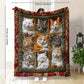 🎁LAST DAY SALE: £11.98!! 🐱💤 Cozy 9‑Panel Sleeping Cats Blanket – Ultra‑Soft Flannel, Reversible Design, Perfect for Sofa, Bed & Travel 🌙✨