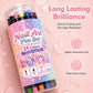 💕LAST DAY-50% OFF🌈24 Colors Dual Ended Nail Art Pens Set