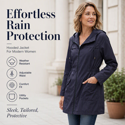 🌸LAST DAY SPECIAL PRICE!!☔ All-Weather Comfort | Women's Stylish Water-Resistant Everyday Jacket