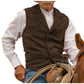 ⏳LAST DAY SALE ONLY￡17.99!🔥✨Men's Vintage Lapel Herringbone Tweed Vest👔🐴