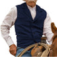⏳LAST DAY SALE ONLY￡17.99!🔥✨Men's Vintage Lapel Herringbone Tweed Vest👔🐴