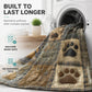 🐶LIMITED‑TIME 50% OFF! 🐾Cute Paw Print Soft Flannel Blanket – Snuggly, Warm, Lovely Home Decor 🛌