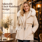 ⏳LAST DAY — ONLY £41.99!!🔥🍁 Women’s Faux Fur-Lined Padded Winter Parka