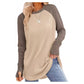 💖2026 Autumn’s Sale 70% OFF✨🍂Women's Casual Crewneck Long Sleeve Top With Thumb Holes and Curved Hem