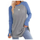 💖2026 Autumn’s Sale 70% OFF✨🍂Women's Casual Crewneck Long Sleeve Top With Thumb Holes and Curved Hem