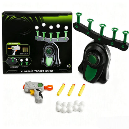 🎁🎅Christmas Special Sale - 70% OFF💝Electric Hovering Ball Target Shooting Game Set with Toy Guns and Floating Balls Glow in the Dark Electronic Target for Kids1