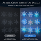 🥳2026 HOT SALE🥳💞50K+ SOLD!💥 70% OFF!❄️Glowing Snowflake Night Light Wall Stickers