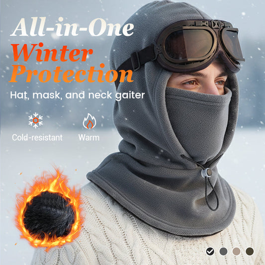 ⏳LAST DAY SALE- 50% OFF!!✨Thermal Balaclava Face Mask with Drawstring1