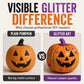 12 Colors Halloween Pumpkin DIY Glitter Markers Set