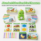 🔥Only £27.99 Last Day Promotion!🎁50K+ SOLD!✨Smart Kids English Reading Pen with Dinosaur Cards Early Educational Learning Device Set