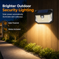 Solar Motion Sensor Wall Lights Outdoor