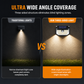 Solar Motion Sensor Wall Lights Outdoor
