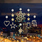 ⏳LAST DAY SALE ONLY ￡8.99!!🎄❄️ DIY Christmas Snowflake Suction Cup LED Lights ✨ | Battery Operated, Warm & Multi-Colour, Window Suction Lights, Christmas Home & Party Decor