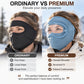 ❄️ Wind-Blocking Warmth, Clear Vision Coverage | Winter Windproof Warm Face Mask with HD Goggles