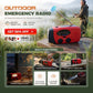 Multifunctional Portable Solar Emergency Radio – Power Bank, Hand Crank & Weather Alert for Outdoor & Crisis Preparedness1