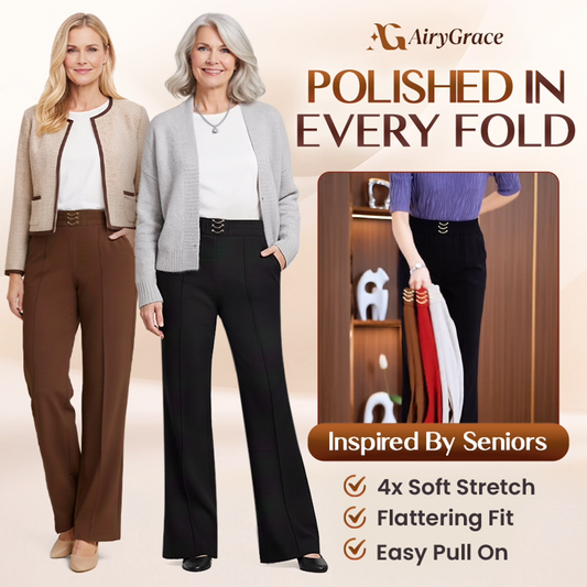 👖LAST DAY 70% OFF💥 - Perfect Drape High-Rise Ultra Soft Pull-On Pants